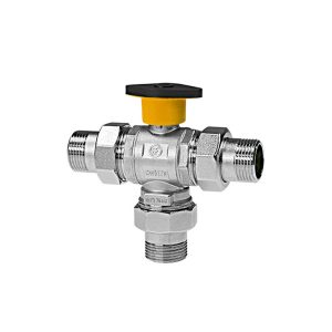 VANA CU 3 CAI CU OLANDEZI 1 1/4" FE BRASS FORM (1/5) (100767)