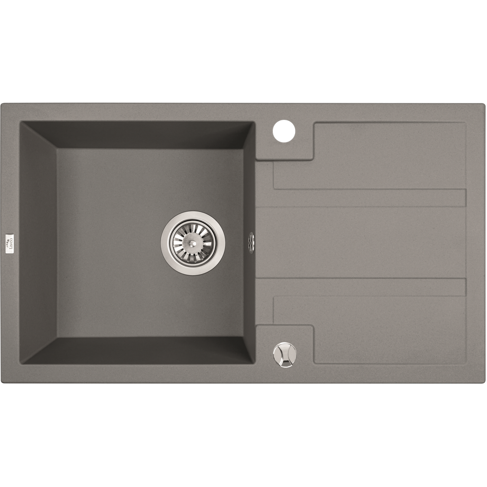 CHIUVETA GRANIT GRI SRB 511T(1C1P) 760X440X194 CU SIFON LAVEO (1/1) (100806)
