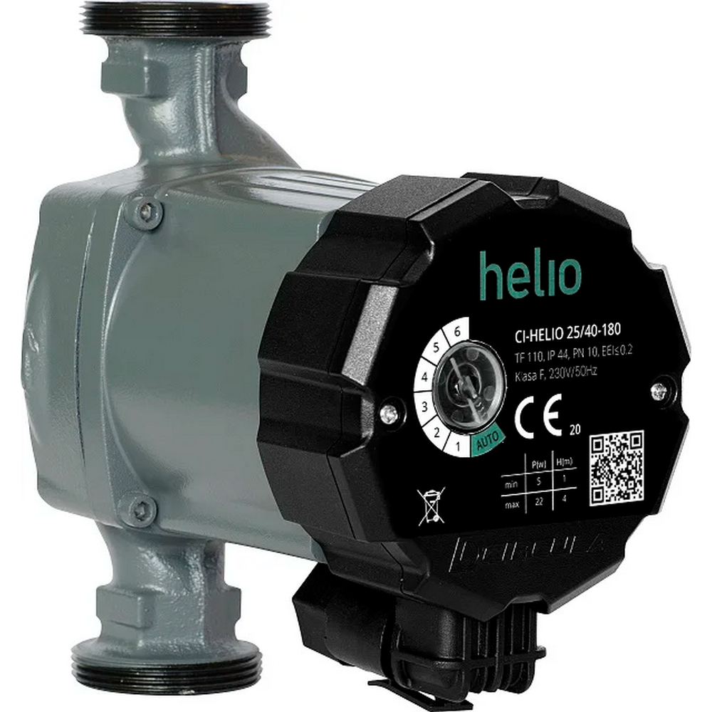 CIRCULA - POMPA RECIRCULARE HELIO 25/60-130MM CU MUFA DE CONECTARE ARKA (1/8) (100952)