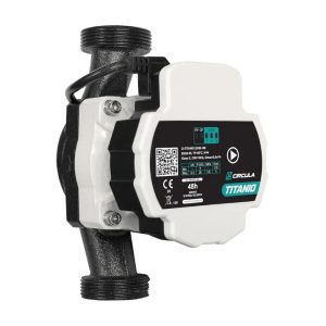 CIRCULA - POMPA RECIRCULARE TITANIO 25/60-180MM CU MUFA DE CONECTARE SI CABLU ARKA (1/8) (100956)