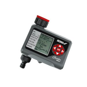 TEMPORIZATOR ELECTRONIC PENTRU IRIGATII, 4 PROGRAME, 2xAA, DEDRA (1/4) (109968)