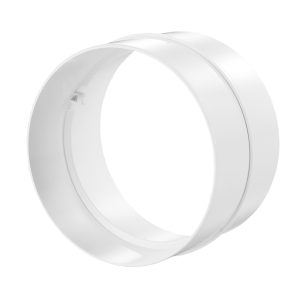 CONECTOR  TUB VENTILATIE PVC 100mm, ALB, VENTS (1/20) (110003)