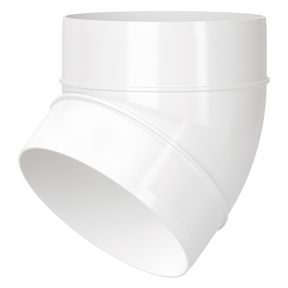 COT VENTILATIE PVC 100mm, 45 grade, ALB, VENTS (1/27) (110005)