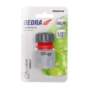 CONECTOR FURTUN 1/2" (Blister), DEDRA (1/50) (110518)