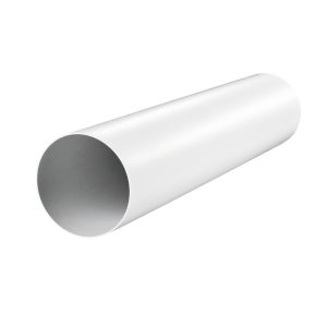 TUB VENTILATIE RIGID PVC 125mm, LUNGIME 0,5 M , ALB, VENTS (1/10) (112653)