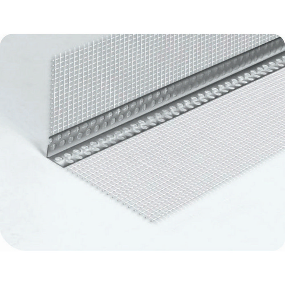 COLTAR ALUMINIU CU PLASA-10cm 2,5m (50buc) (1 tipla/1 tipla) (13137)