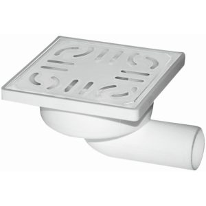 SIFON PARDOSEALA LATERAL INOX Ø32 (100x100mm) (LJ) MASTERDYNE (1/1) (24453)