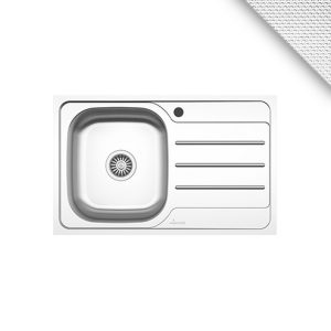 CHIUVETA INOX 2131.BSL-XXL 800x500 1C1P ST.LN SANOBI (1/10) (36910)