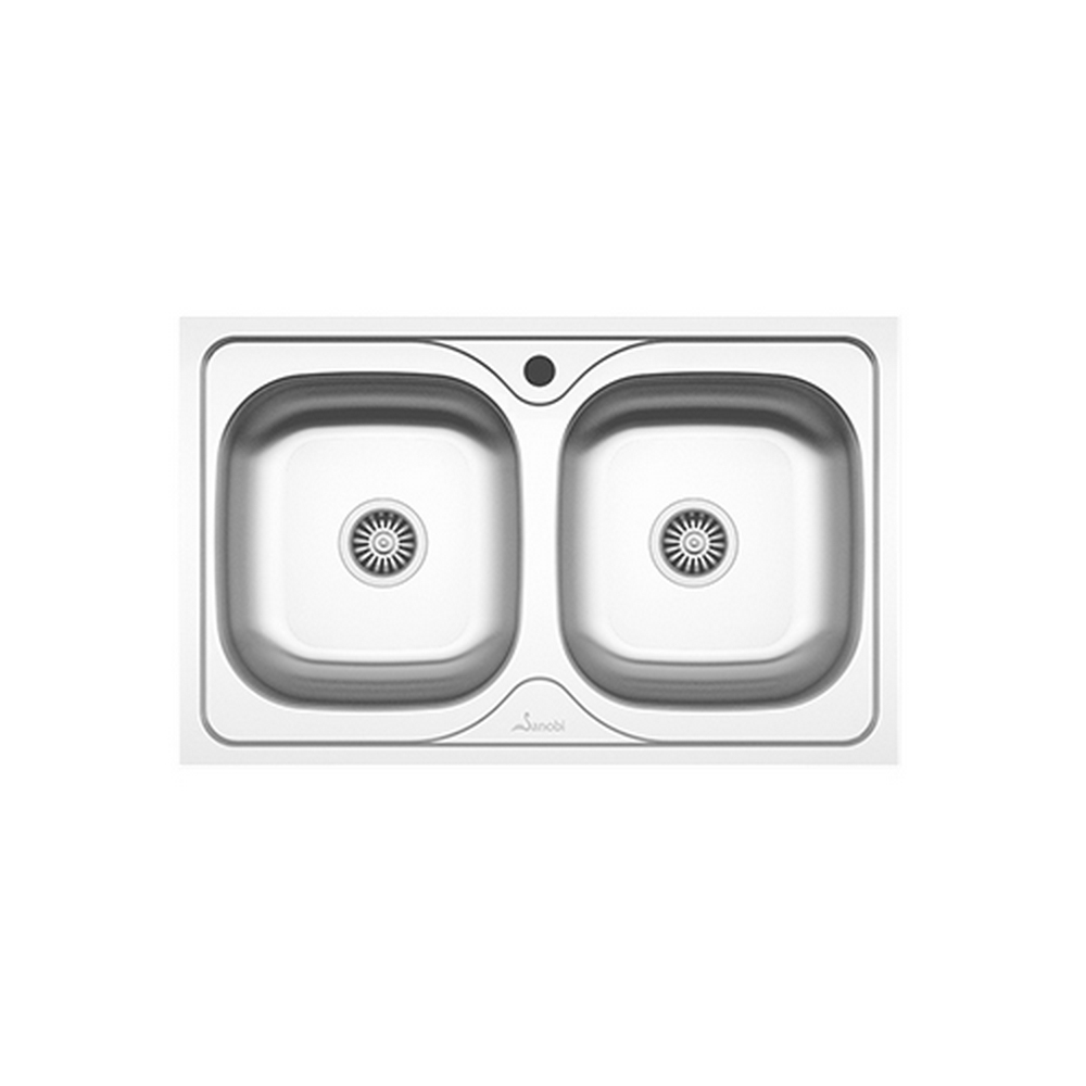 CHIUVETA INOX 2232.BM-XXL 800x500 2C SANOBI (1/10) (36915)