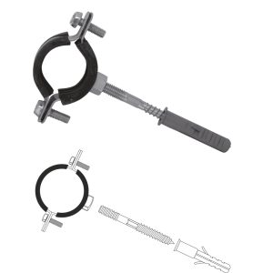SET COLIER METALIC (cu garnitura, prezon si diblu) 1 1/4``(38-43mm)(20/100) RAODYNE (39883)