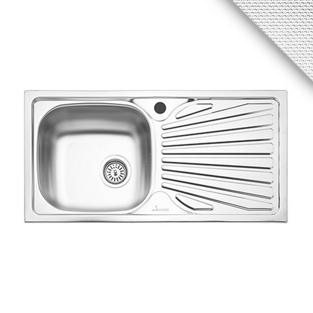 CHIUVETA INOX 2010.BSL-XL 860x435 1C1P ST.LN SANOBI (1/10) (41055)