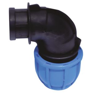 COT COMPRESIUNE PE 90grd. DN20x1/2" FI (20/360) (45361)