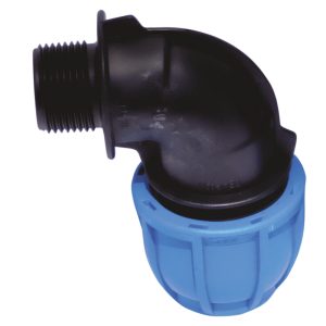 COT COMPRESIUNE PE 90grd. DN32x1" FE (10/140) (45369)