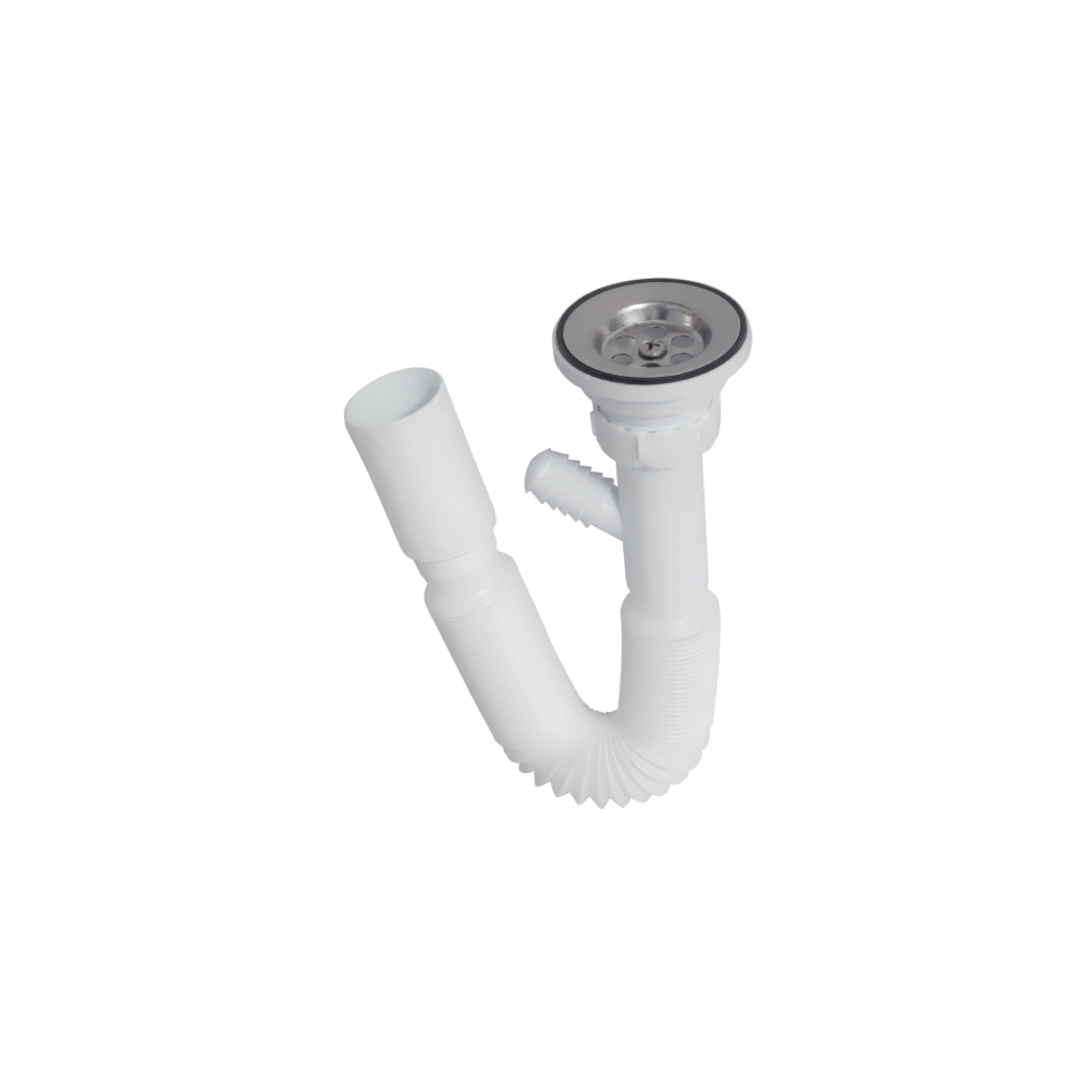 SIFON INOX FLEXIBIL JOLLY FLEX 40-50mm SANOBI (1/100) (47811)