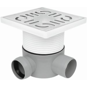 SIFON PARDOSEALA CU INALTATOR INOX 100 1E Ø50-1I Ø40 90 STG. ( LN) MASTERDYNE (1/1) (49052)