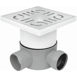 SIFON PARDOSEALA CU INALTATOR INOX 100 1E Ø50-1I Ø50 90 DR. ( LQ) MASTERDYNE (1/1) (49054)