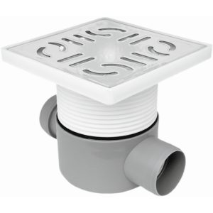 SIFON PARDOSEALA CU INALTATOR INOX 100 1E Ø50-1I Ø40 180 ( LR) MASTERDYNE (1/1) (49062)