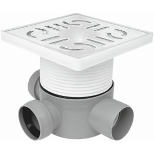 SIFON PARDOSEALA CU INALTATOR INOX 100 1E Ø50-2I Ø50 90 STG. ( LU) MASTERDYNE (1/1) (49065)