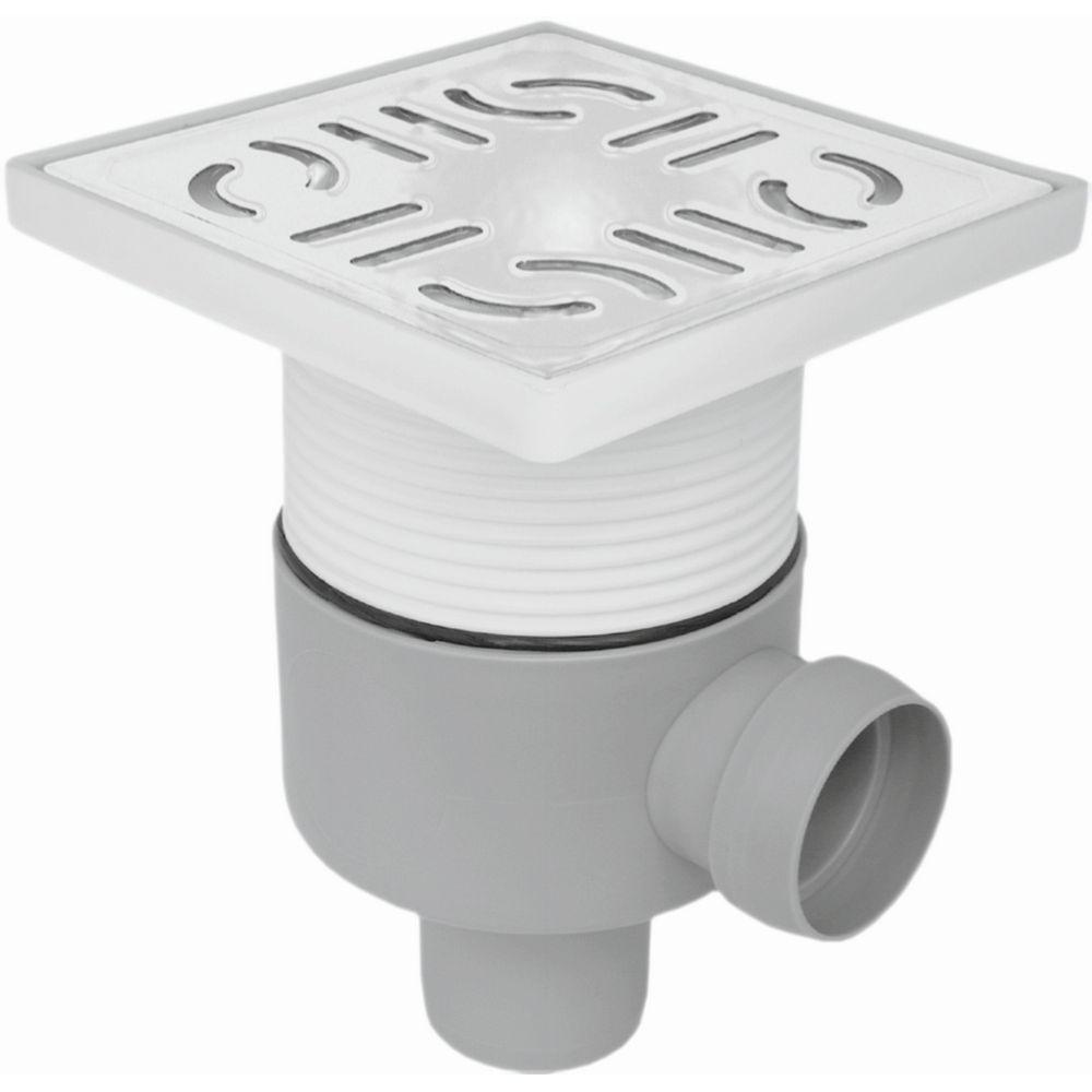 SIFON PARDOSEALA CU INALTATOR INOX 100 1E VERT. Ø50-1I Ø40 ( VN) MASTERDYNE (1/1) (49077)