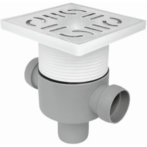 SIFON PARDOSEALA CU INALTATOR INOX 100 1E VERT. Ø50-2I Ø40 180 ( VP) MASTERDYNE (1/1) (49079)