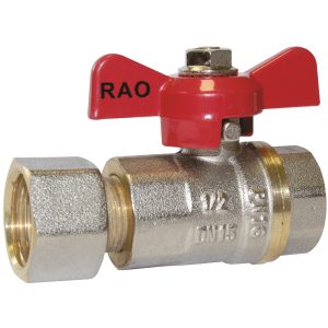 ROBINET APA SFERA CU FLUTURE SI SEMIOLANDEZ PN16 FI-FI 1/2"(RAFO16FI1/2) (1/25)RAODYNE (60983)