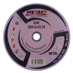 DISC TAIERE METAL DTM 230x2x22 METAKT (254)(1/10) (71531)