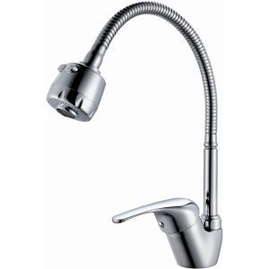 BATERIE BUCATARIE CU PIPA FLEXIBILA Q-10 SANQ (1/12) (87472)