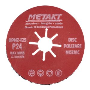 DISC POLIZARE MOZAIC DPMZ 125 METAKT (720) (10/10) (90007)