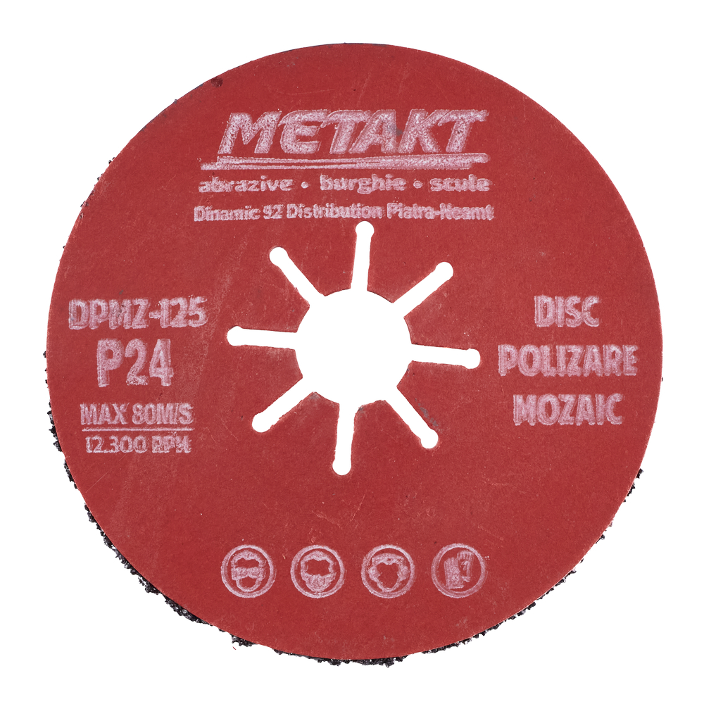 DISC POLIZARE MOZAIC DPMZ 125 METAKT (720) (10/10) (90007)
