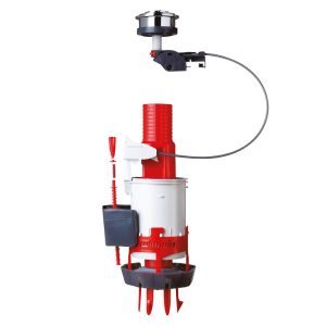 MECANISM WC DUBLA APASARE 3/6L EASY-CLIC! (10720605) WIRQUIN (1/9) (93647)