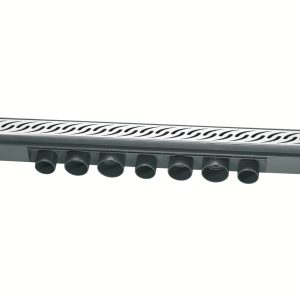 RIGOLA DUS INOX 700mm H80mm 84L/min VENISIO (30717754) WIRQUIN (1/4) (93650)