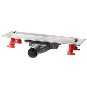 RIGOLA DUS INOX MEMBRANA ANTIMIROS 300 mm H50mm VENISIO SLIM (30721027) WIRQUIN (1/6) (93812)