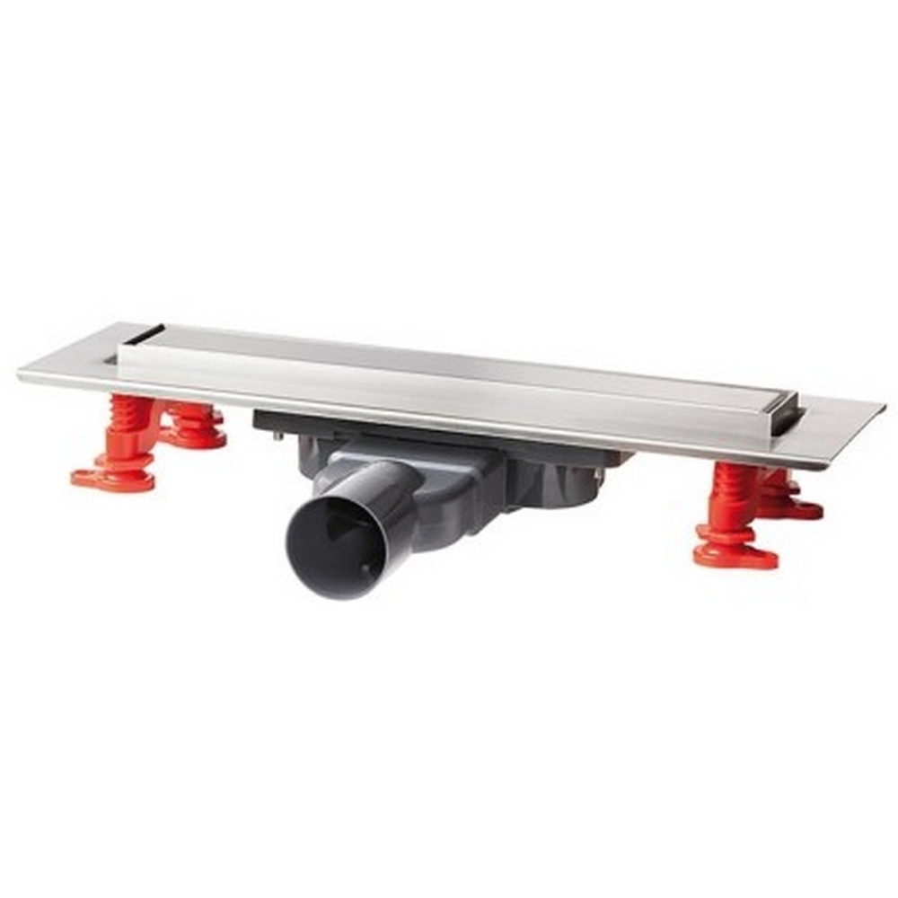 RIGOLA DUS INOX MEMBRANA ANTIMIROS 300 mm H50mm VENISIO SLIM (30721027) WIRQUIN (1/6) (93812)