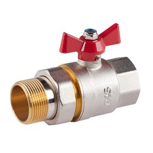 ROBINET APA SFERA CU FLUTURE SI OLANDEZ PN25 FI-FE 1 1/4" THS (1/3) (96470)
