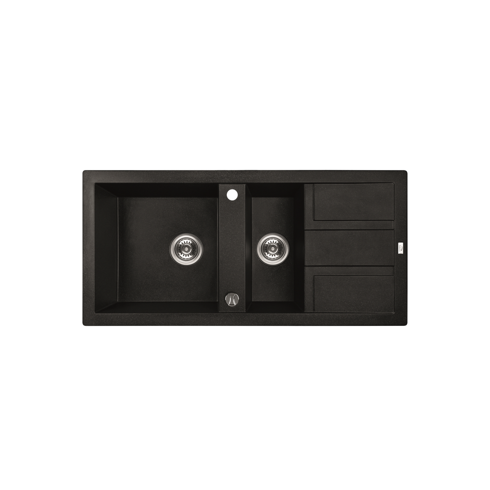CHIUVETA GRANIT NEAGRA SRB 731T(11/2C1P) 1000X480X185 CU SIFON LAVEO (1/1) (99740)