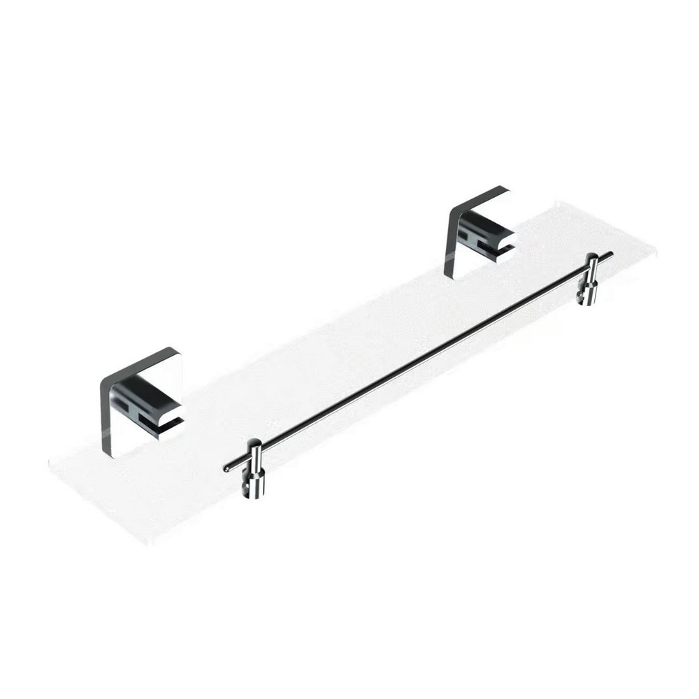 ETAJERA STICLA CU SUPORT METALIC (PRINDERE SURUB) SSA-01 SANOBI (1/10) (113480)