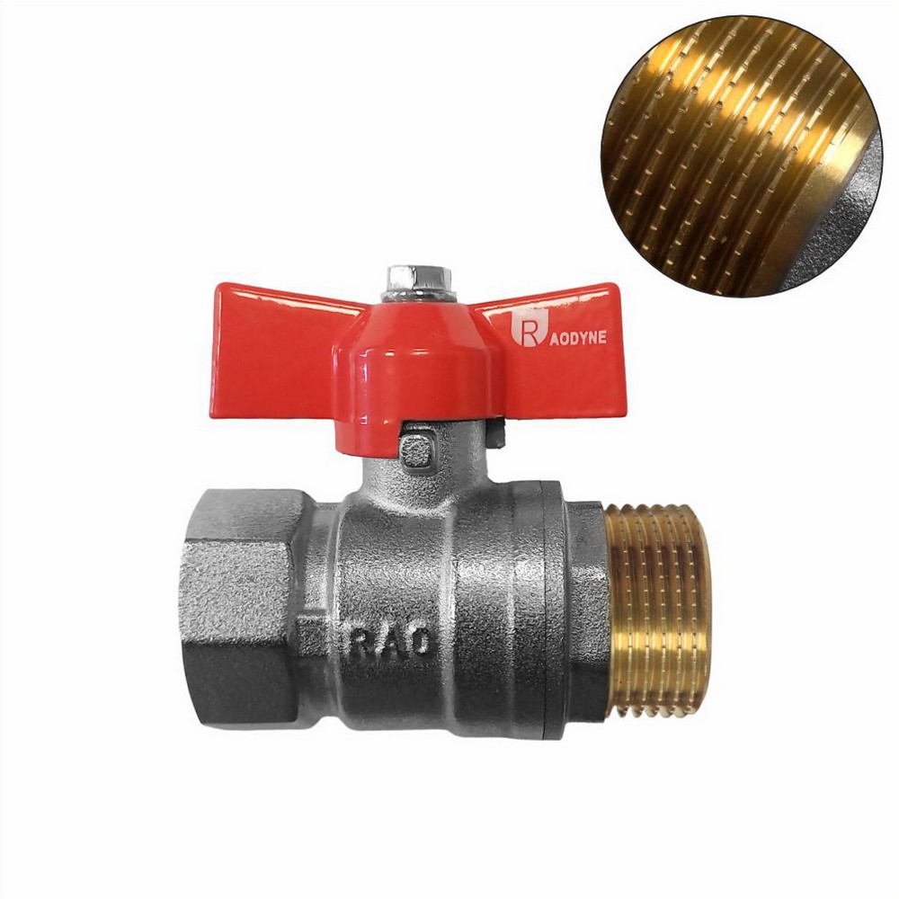 ROBINET APA SFERA CU FLUTURE PN25 FI-FE 3/4" RAODYNE (1/10) (114093)
