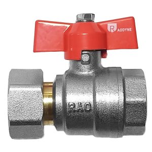 ROBINET APA SFERA CU FLUTURE SI SEMIOLANDEZ PN25 FI-FI 3/4" RAODYNE (1/10) (114103)