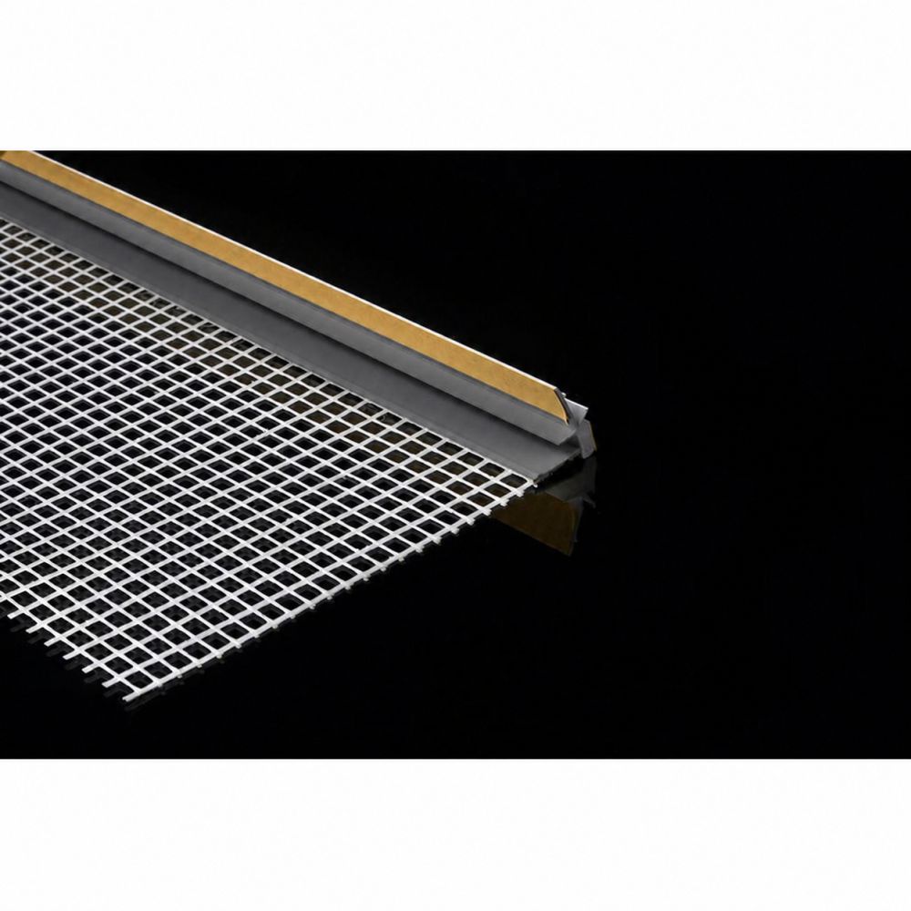 PROFIL PVC ANTRACIT CU PLASA PENTRU FERESTRE 2.5m (25buc) (1 tipla/1 tipla) (115074)